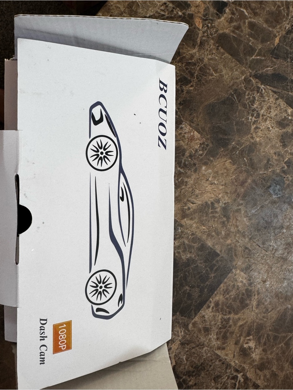 White Dash Cam Box - 1080P